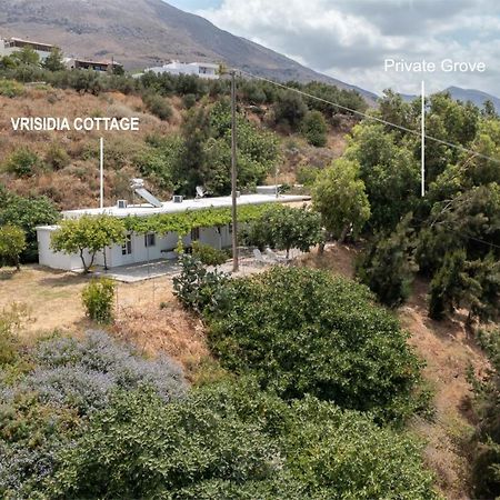 Vrisidia Cottage - Nature, Seaview & Relax Plakias Esterno foto