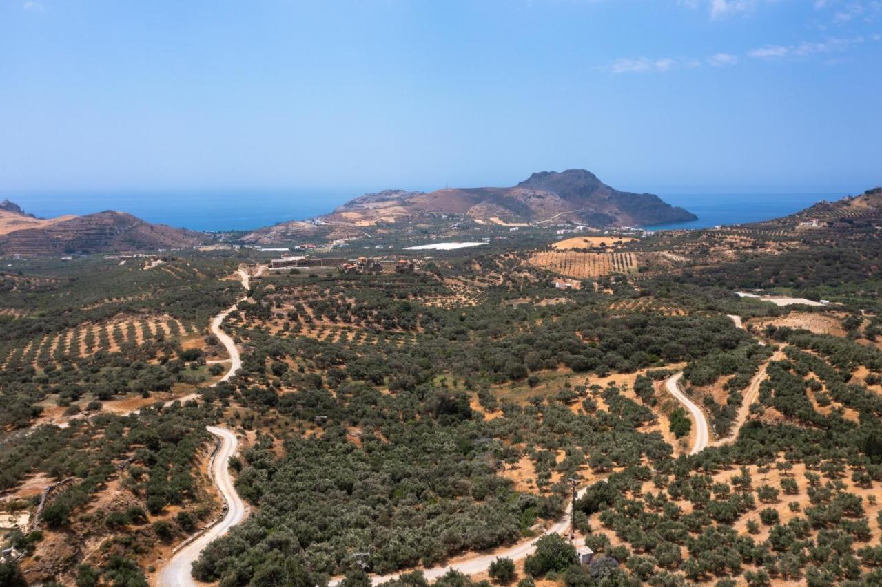 Vrisidia Cottage - Nature, Seaview & Relax Plakias Esterno foto